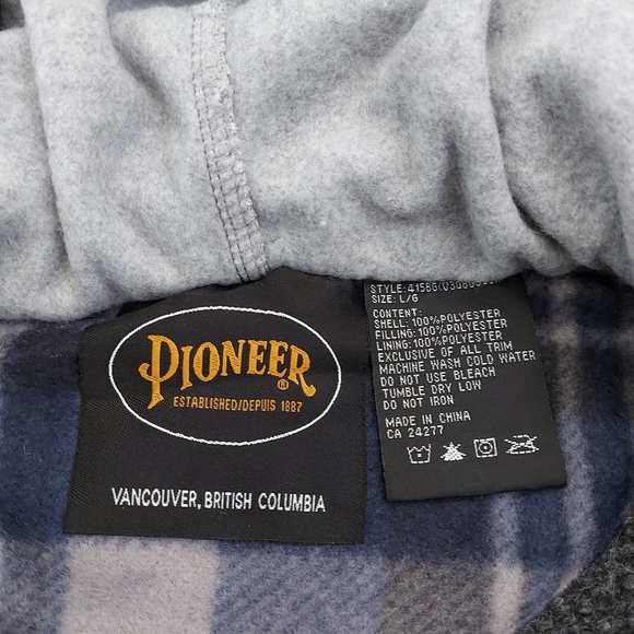 NWT Men's Pioneer Fleece Hoodie - Picture 3 of 4